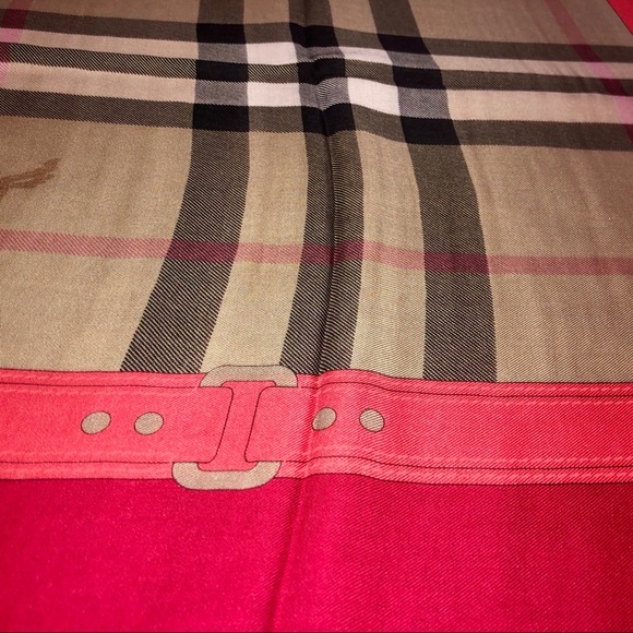NWT Authentic Burberry Vintage Check Scarf - Picture 5 of 11